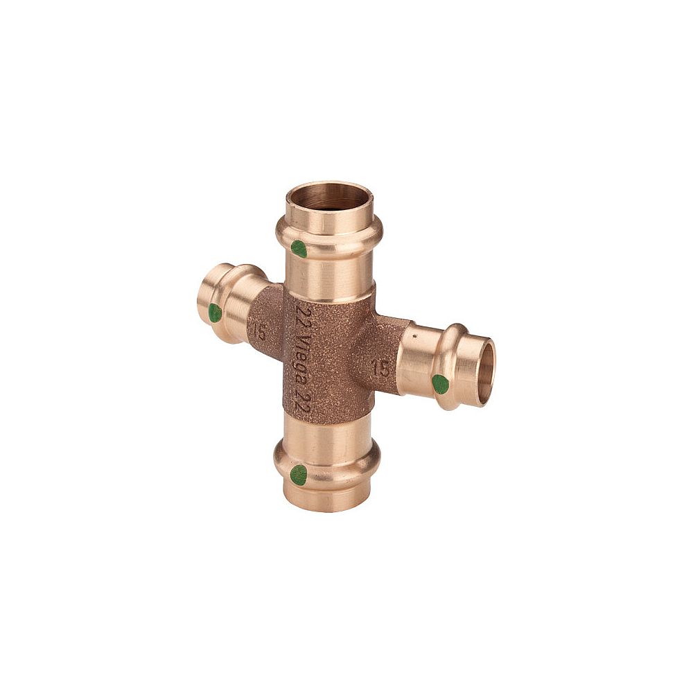 Viega profi Sanpress Kreuzstück 24 Grad