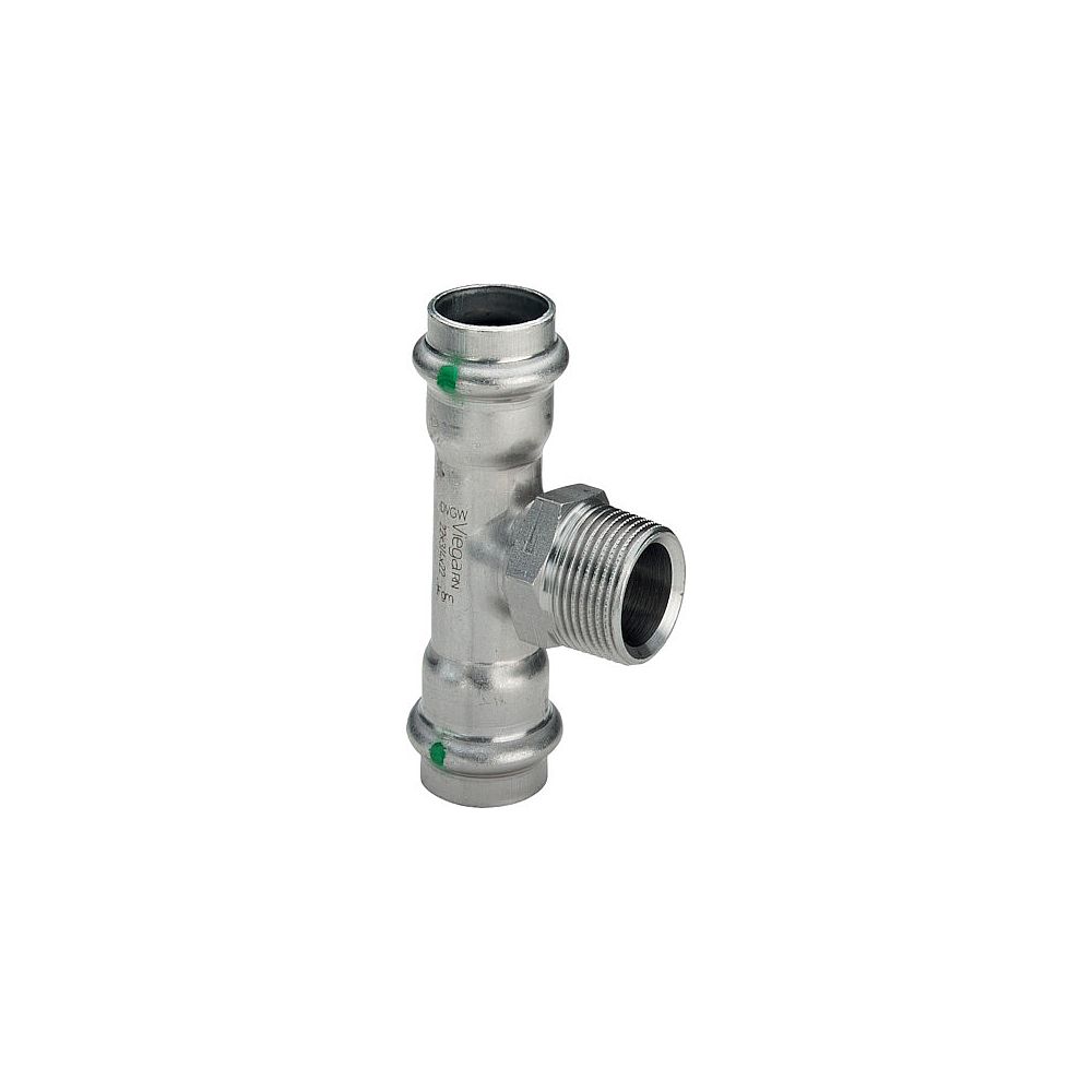 Viega Sanpress INOX T-Stück Edelstahl