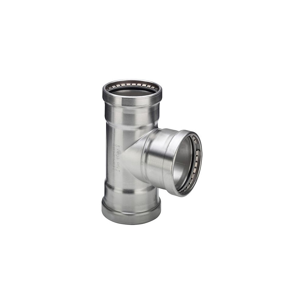 Viega Sanpress INOX T-Stück Edelstahl