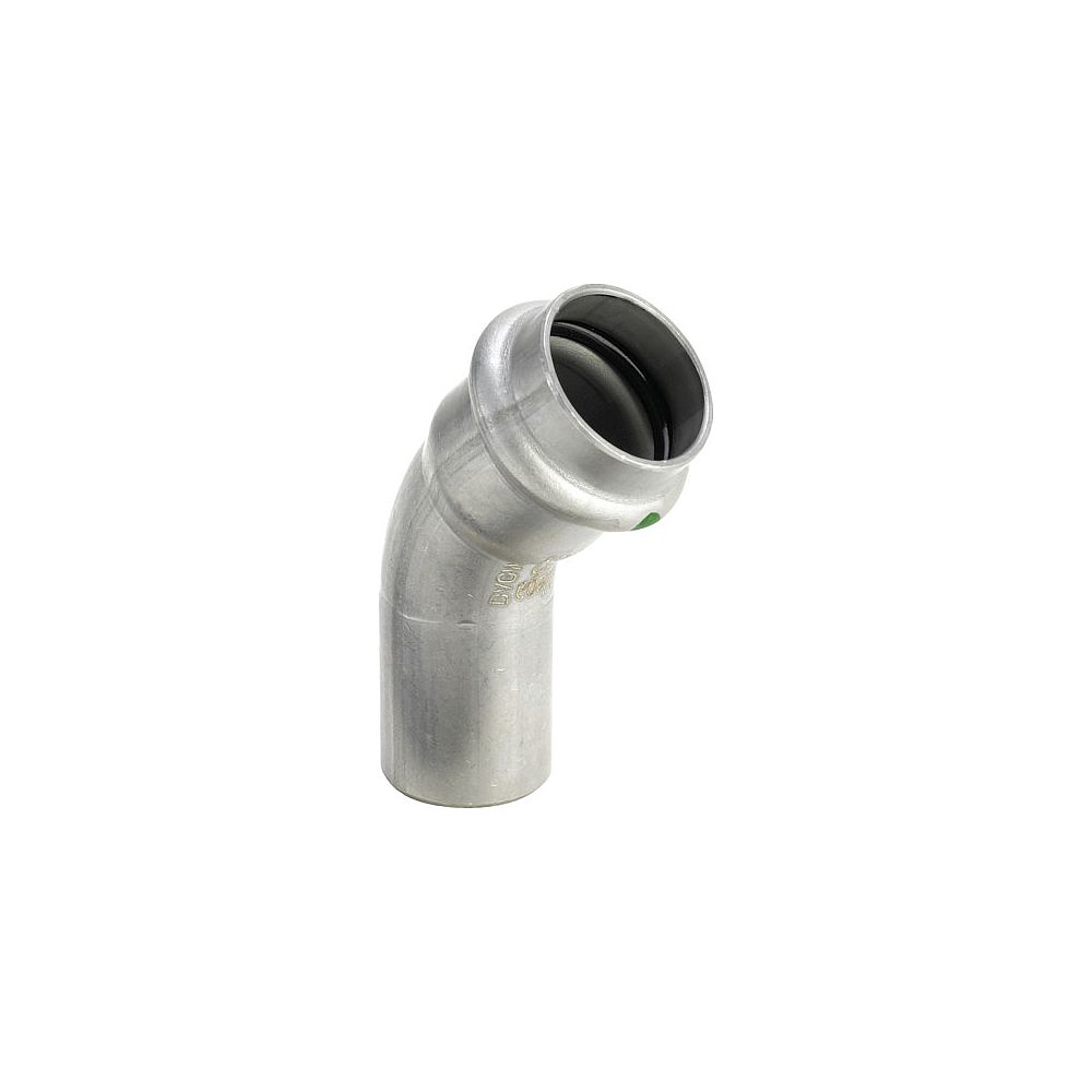 Viega Sanpress INOX Bogen 45 Grad