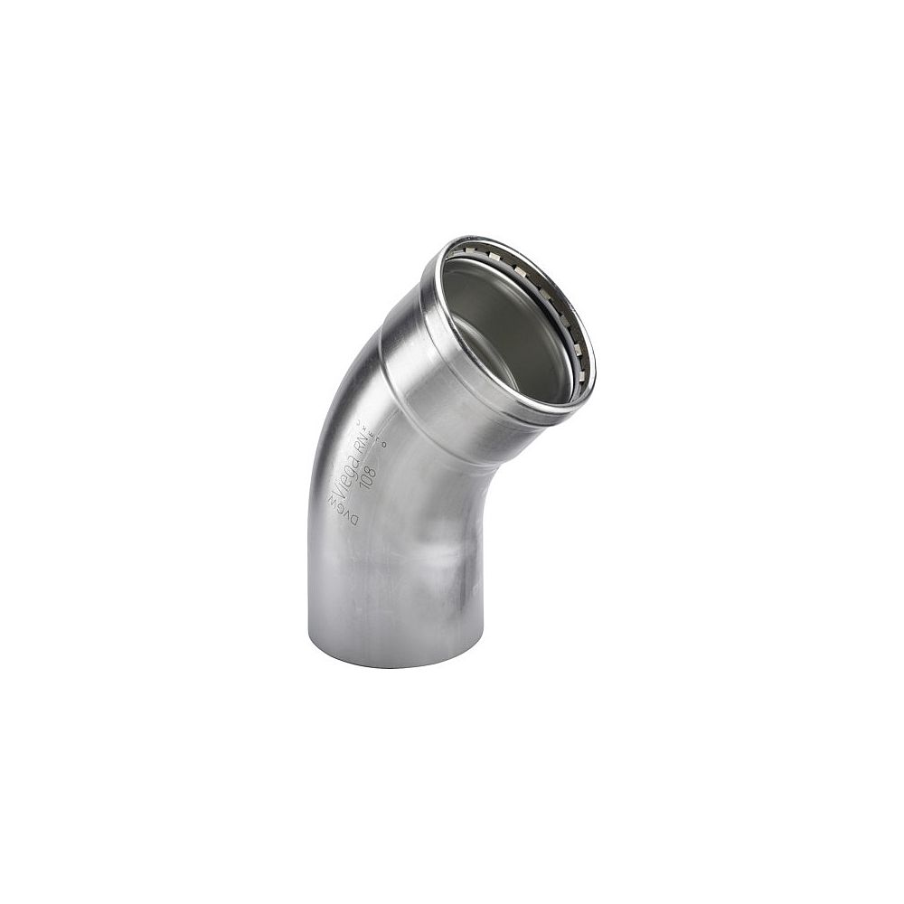 Viega Sanpress INOX Bogen 45 Grad