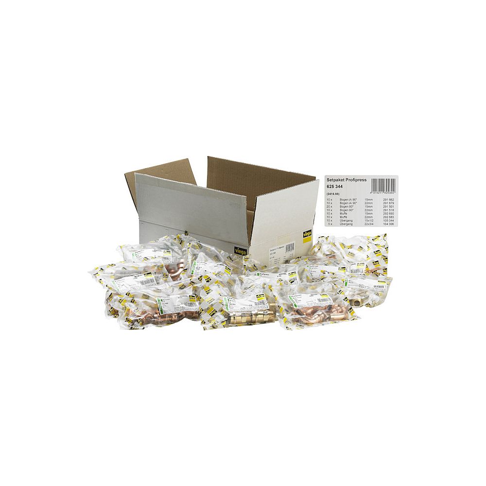 Viega Profipress-Set Mod. 2416.97 Nr. 612863 Kupfer