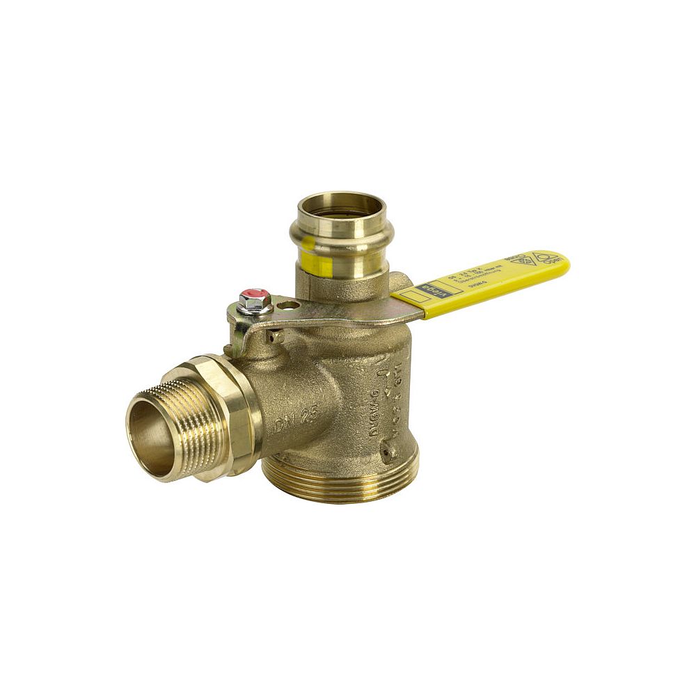 Viega Gaszähler-Kugeleckhahn Mod. 2644S