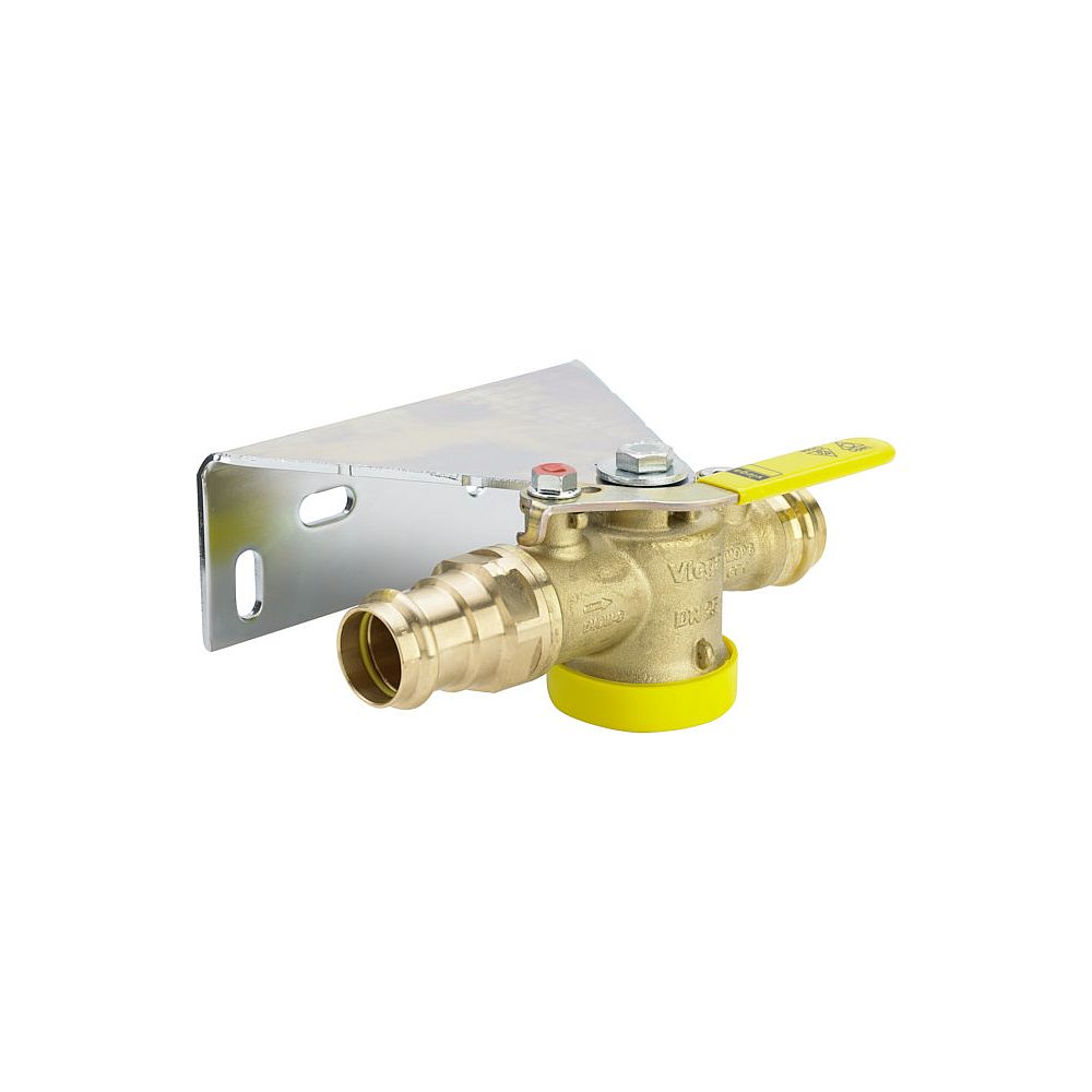 Viega Gas-Anschluß-Kugelhahn Mod. 2645T