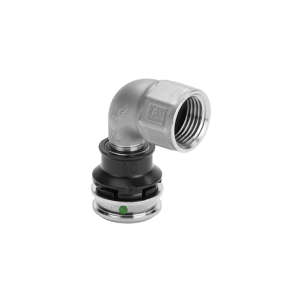 Viega Bogen 90 Grad mit SC Raxinox