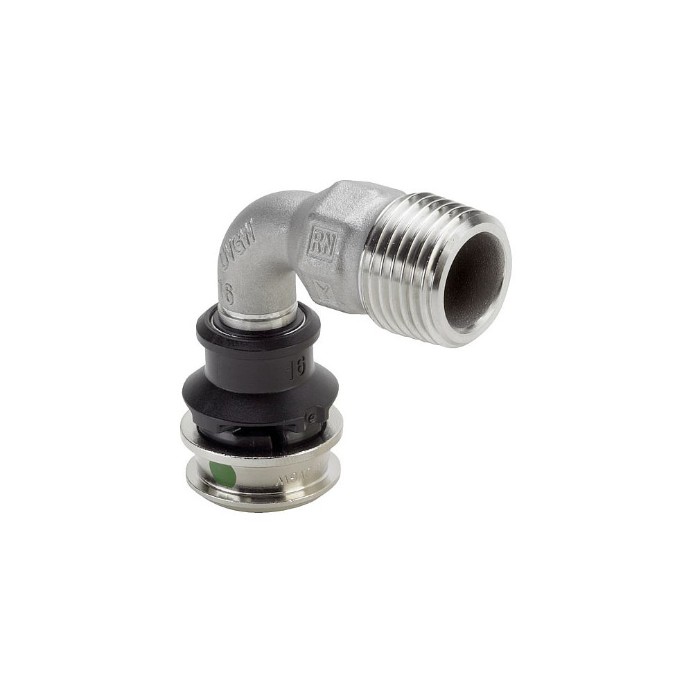 Viega Bogen 90 Grad mit SC Raxinox