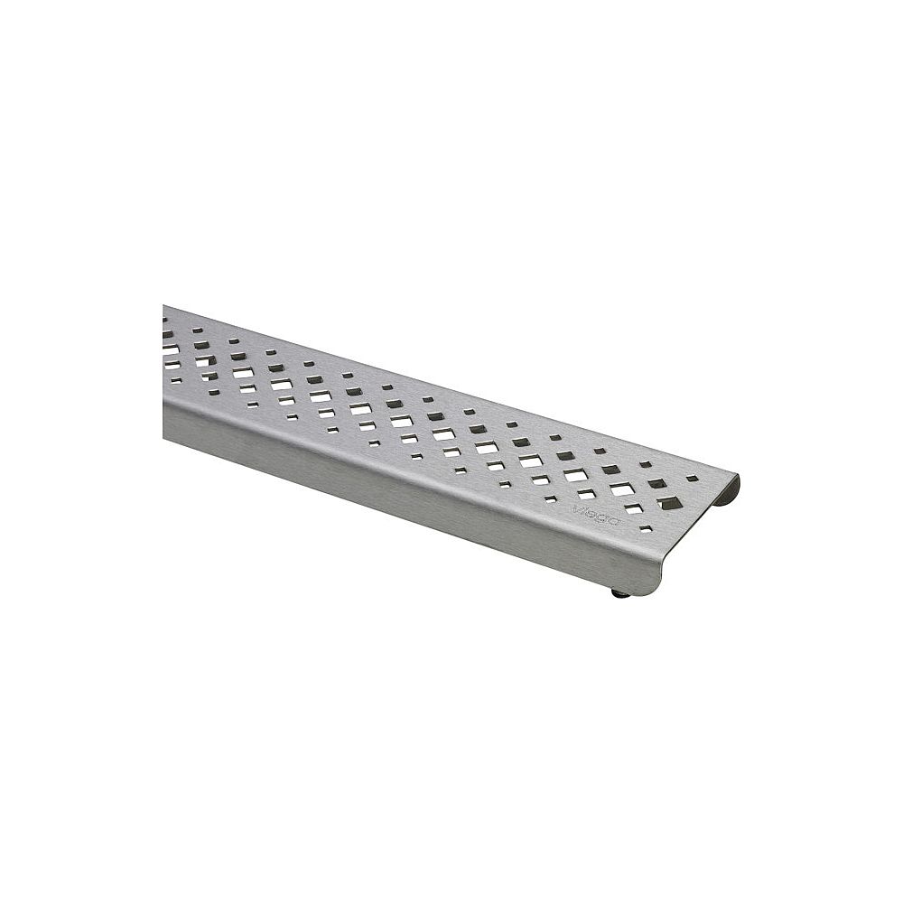 Viega Designrost ER1 Nr. 4960.30 1000 mm Edelstahl matt