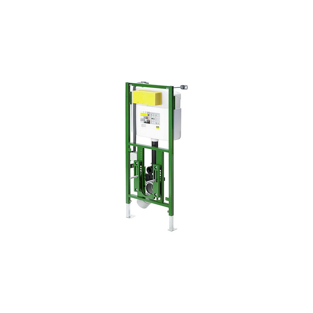 Viega Dusch-WC-Element Viega Eco Plus 8161.20 in 1130mm Stahl grün